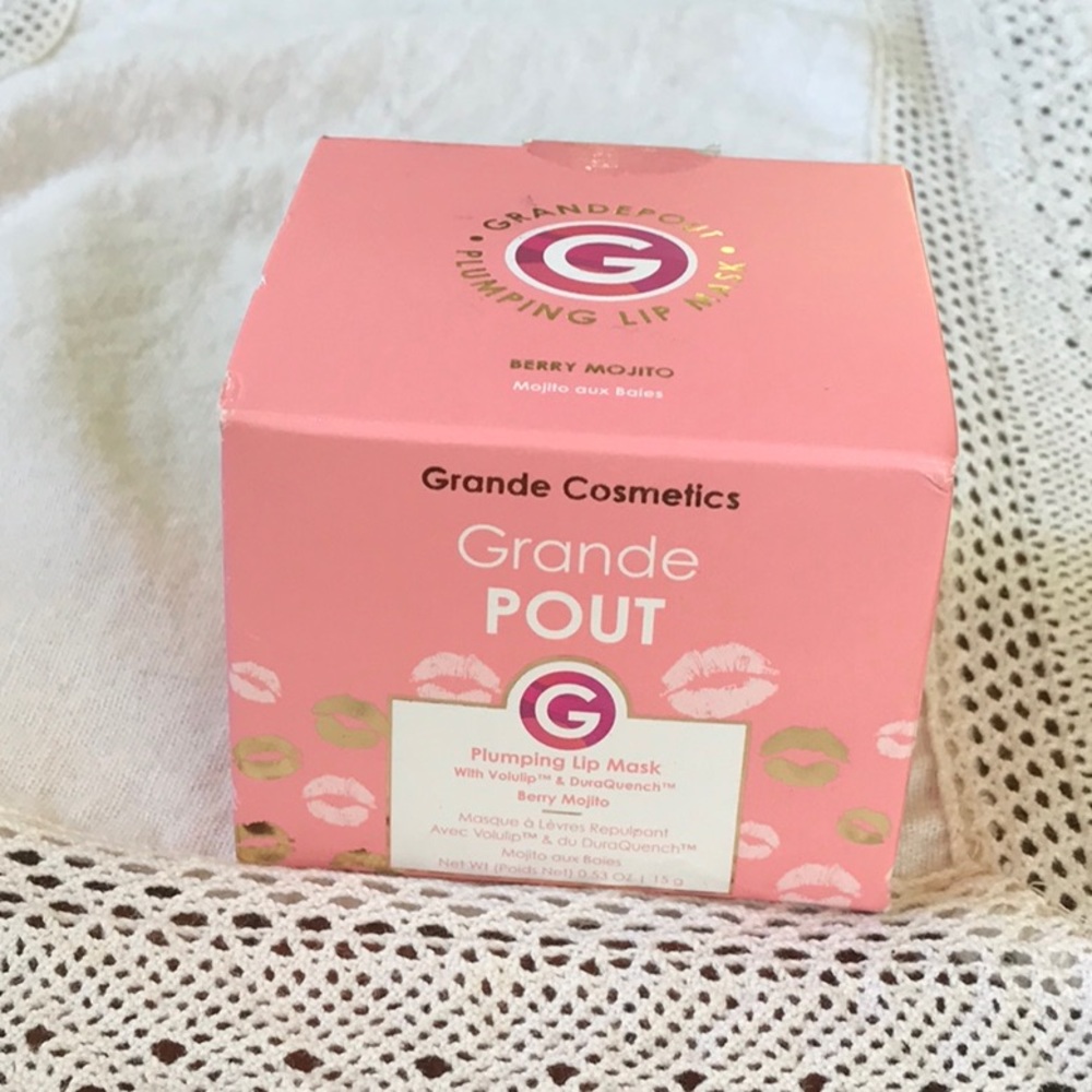 Grande cosmetics grandepout plumping lip mask berry mojito